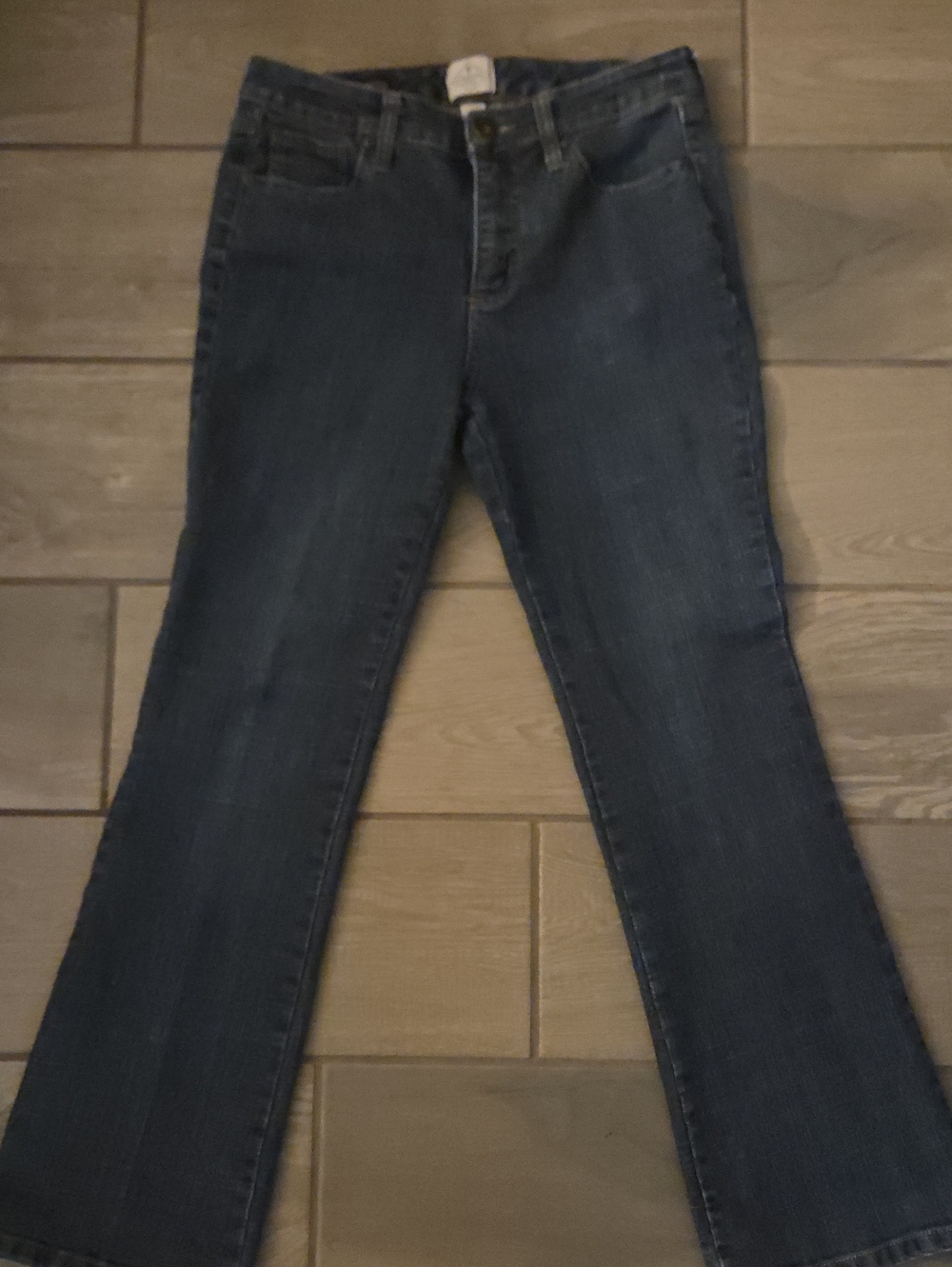 St. John's Bay Dark Blue Flare Jeans